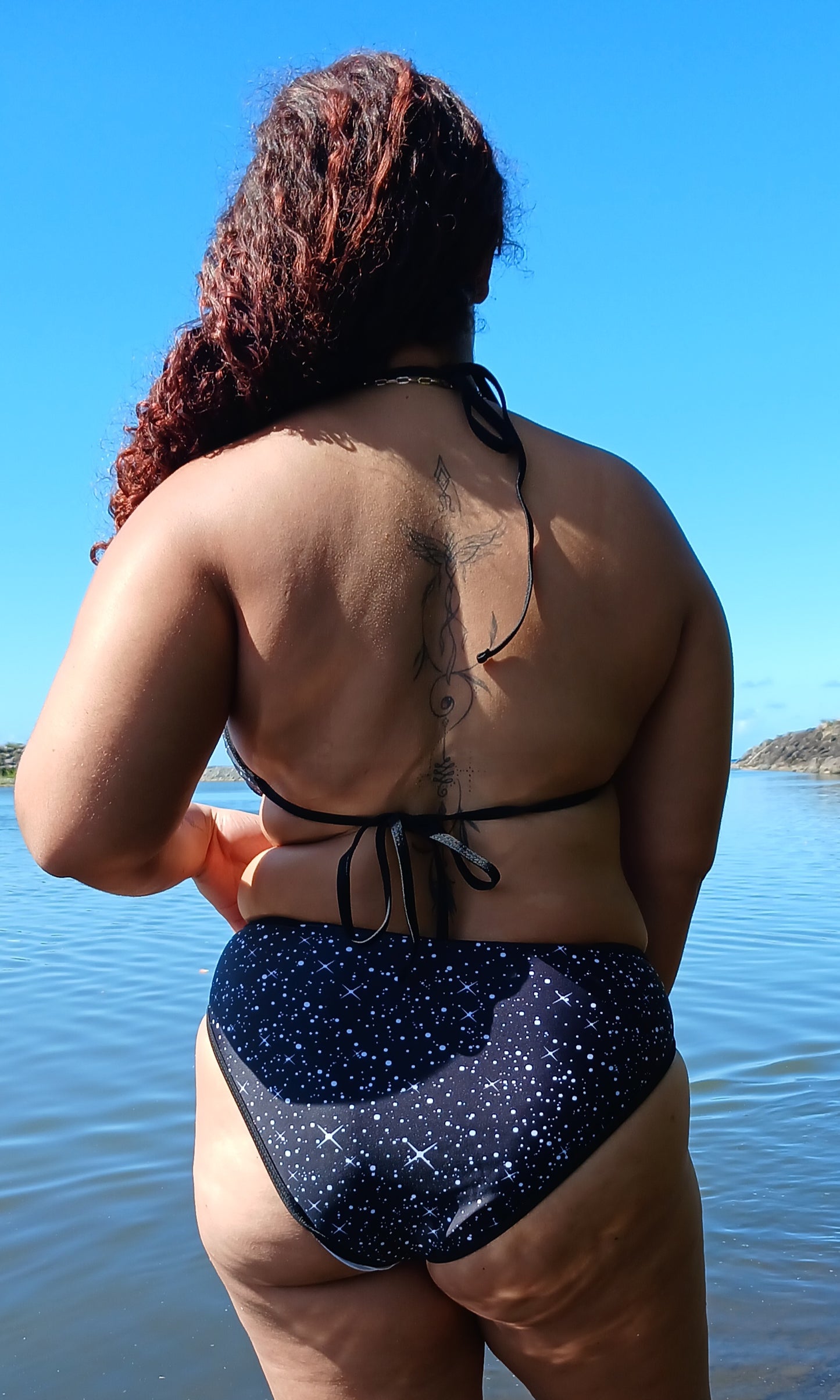 Ensemble de bain 3 pièces (haut+bas+paréo robe )